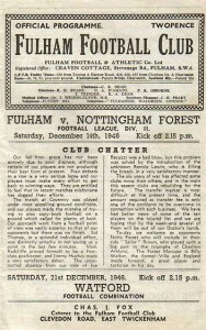 Fulham v Nottingham Forest
