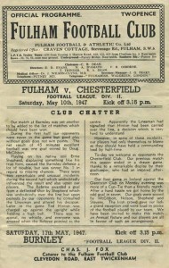 Fulham v Chesterfield