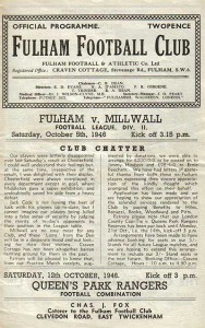 Fulham v Millwall
