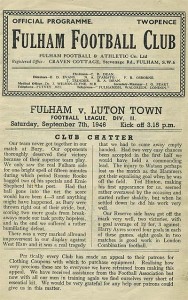 Fulham v Luton Town