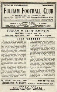 Fulham v Southampton