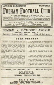 Fulham v Plymouth Argyle