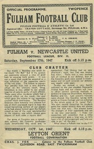 Fulham v Newcastle United