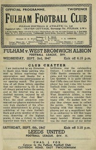 Fulham v West Bromwich Albion