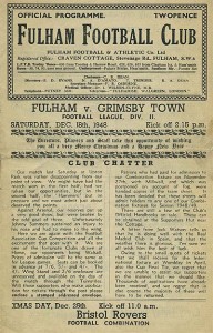 Fulham v Grimsby Town
