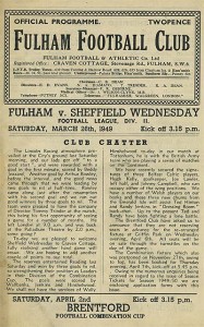 Fulham v Sheffield Wednesday