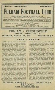 Fulham v Chesterfield