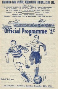 Bradford Park Avenue v Fulham