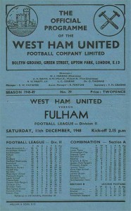 West Ham United v Fulham