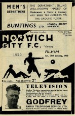 Norwich City v Fulham