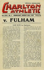 Charlton Athletic v Fulham