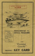 Middlesbrough v Fulham