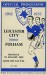 Leicester City v Fulham