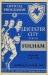 Leicester City v Fulham