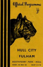 Hull City v Fulham