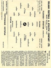Fulham v Spartak