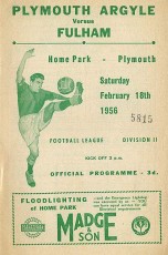 Plymouth Argyle v Fulham