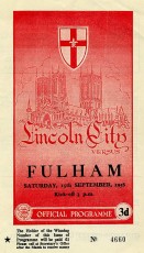 Lincoln City v Fulham