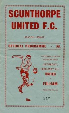 Scunthorpe United v Fulham
