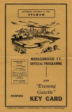 Middlesbrough v Fulham