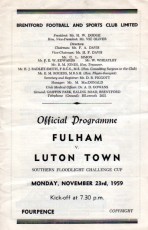 Fulham v Luton Town