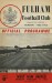 Fulham v West Ham United