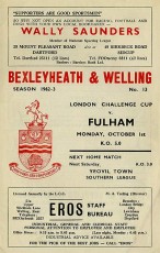 Bexleyheath & Welling v Fulham