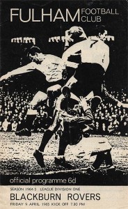 Fulham v Blackburn Rovers