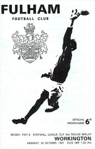 Fulham v Workington