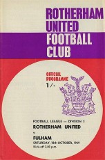 Rotherham United v Fulham
