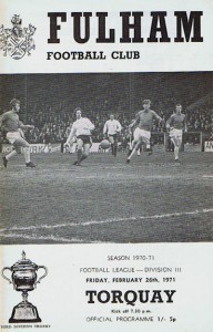 Fulham v Torquay United