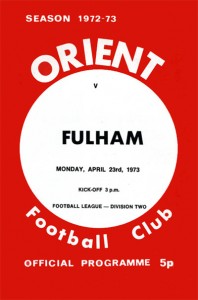 Leyton Orient v Fulham