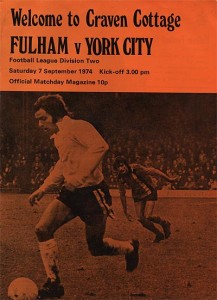 Fulham v York City