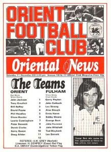 Leyton Orient v Fulham