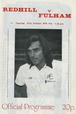 Redhill v Fulham