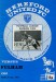 Hereford United v Fulham