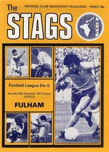 Mansfield Town v Fulham