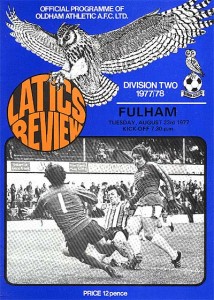 Oldham Athletic v Fulham