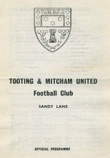 Tooting & Mitcham United v Fulham