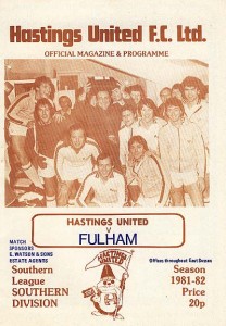 Hastings United v Fulham