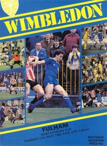 Wimbledon v Fulham