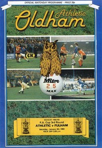 Oldham Athletic v Fulham