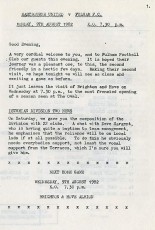 Eastbourne United v Fulham