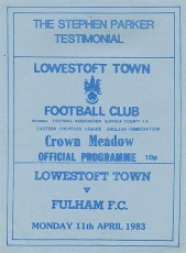 Lowestoft Town v Fulham