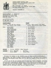 Dulwich Hamlet v Fulham