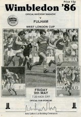 Wimbledon v Fulham