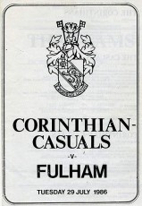 Corinthian Casuals v Fulham