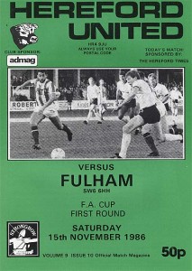 Hereford United v Fulham