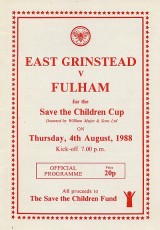 East Grinstead Town v Fulham