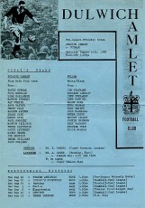 Dulwich Hamlet v Fulham